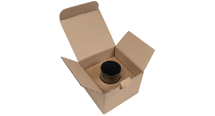 Wellpappe-Schachtel für Cremedosen