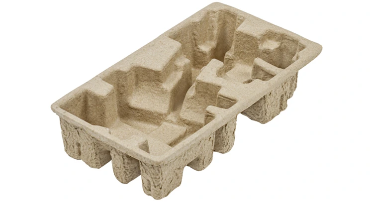 Tray aus Formpapier