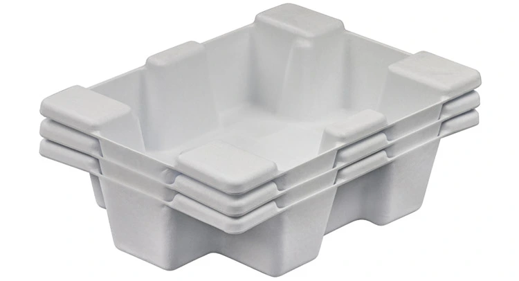 Kompostierbare Verpackung. Nutzbar als Ladungsträger