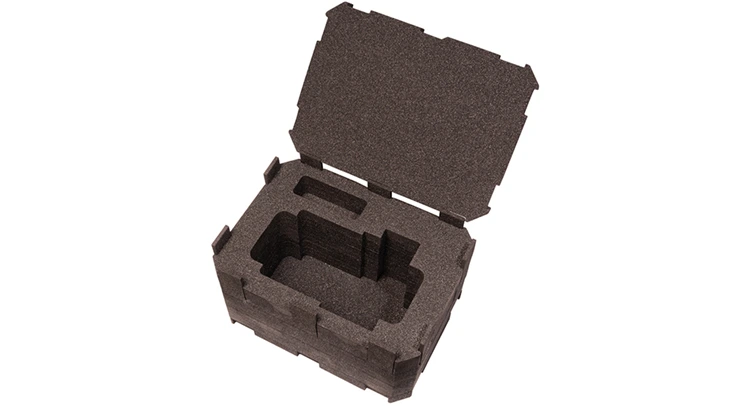 Individueller Schaumstoffbehälter mit Deckel