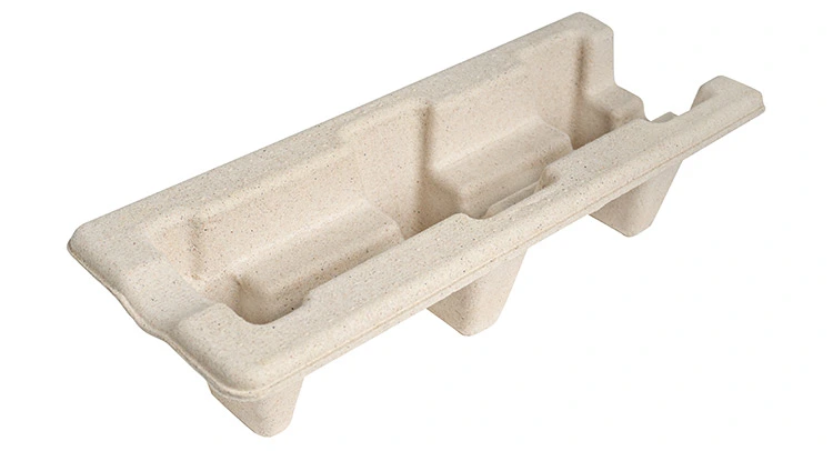 Kleines Transporttray aus Fasermaterial