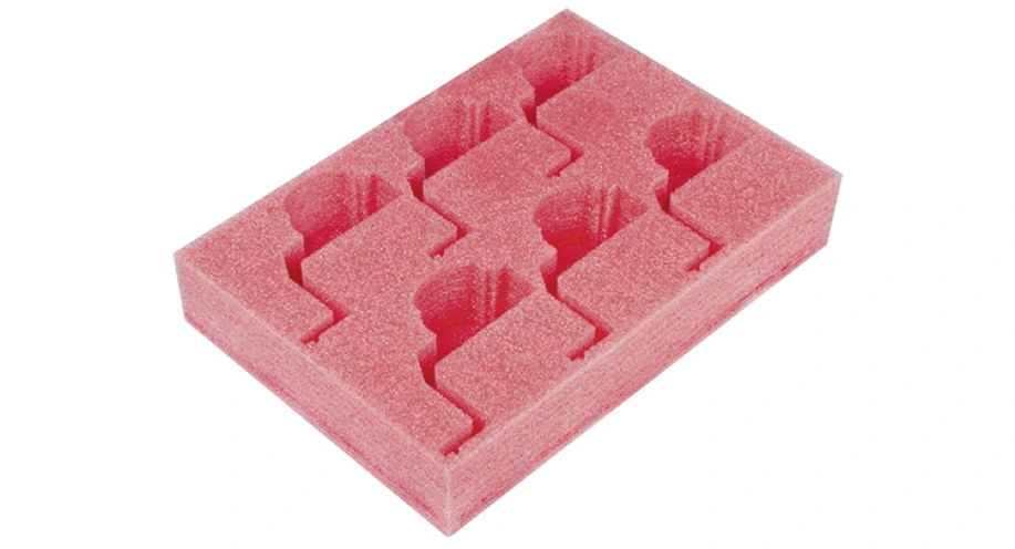 PE-Schaum Ladungsträger (AS-rosa, antistatisch)