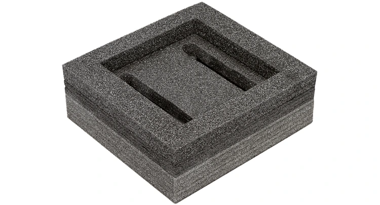 Quadratischer Schaumstoffblock