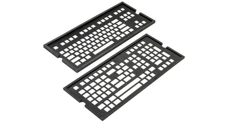 Tastaturverpackung aus Schaumstoff