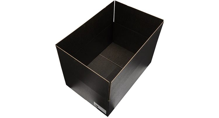 ESD Karton aus Wellpappe