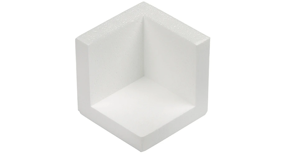 Polystyrol Formteil als Kantenschutz