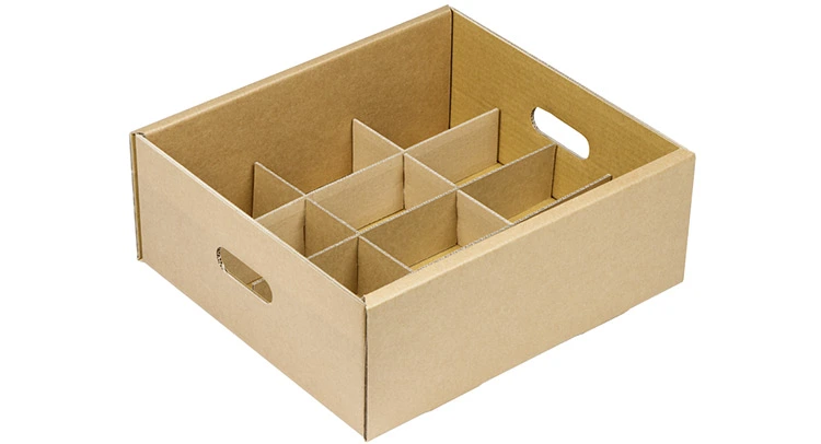 Gefachebox mit Grifföffnungen