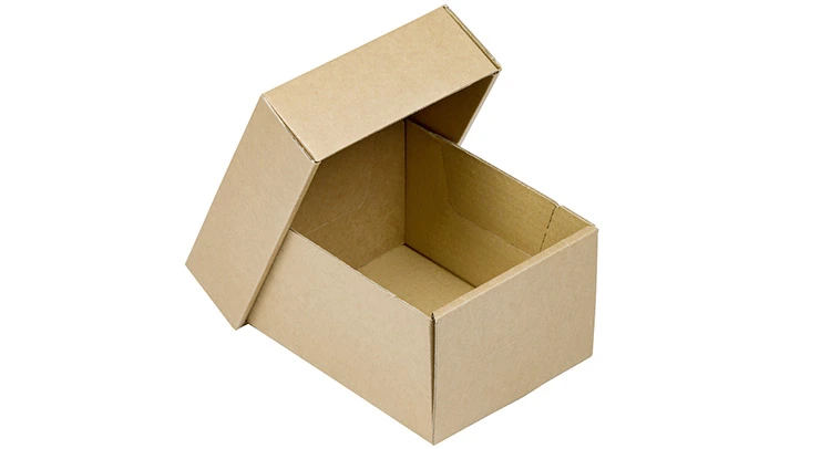 Klappdeckelschachtel aus Wellpappe