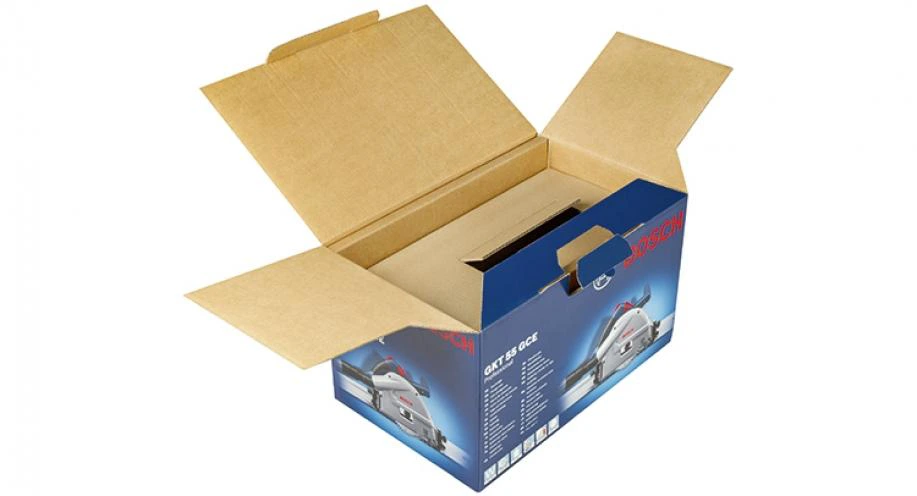 Bedruckte Wellpappe-Stanzverpackung