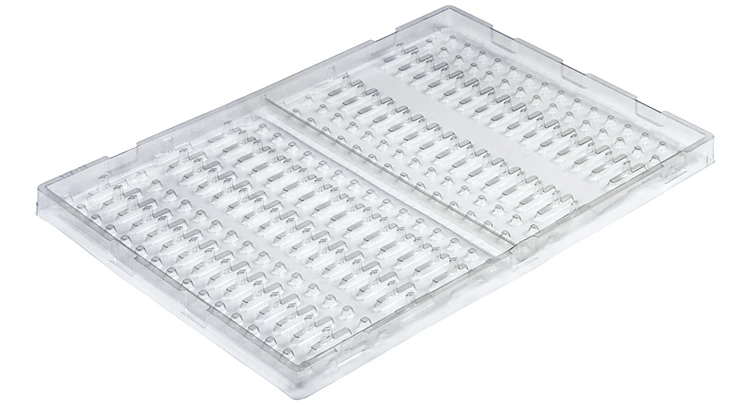 Transparentes Einwegtray