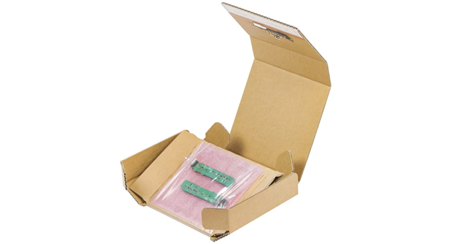 Fixier-Verpackungen (einteilig) mit rutschhemmender Folie