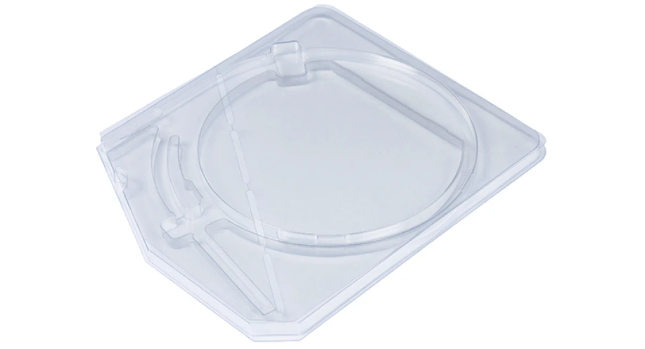 Transparenter Klappblister