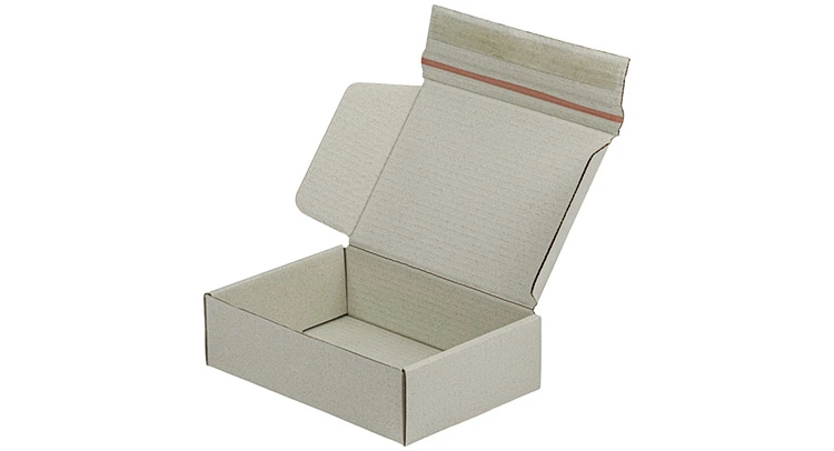 Klappschachtel aus Graspapier