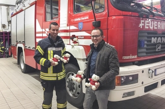 Teddybären Stiftung für Feuerwehr Hüfingen