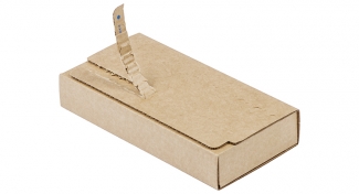 Fixierverpackung mit Aufreißlasche Fixierverpackung mit Aufreißlasche